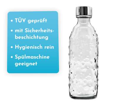 Glasflaschen für Wassersprudler | SODABÄR©