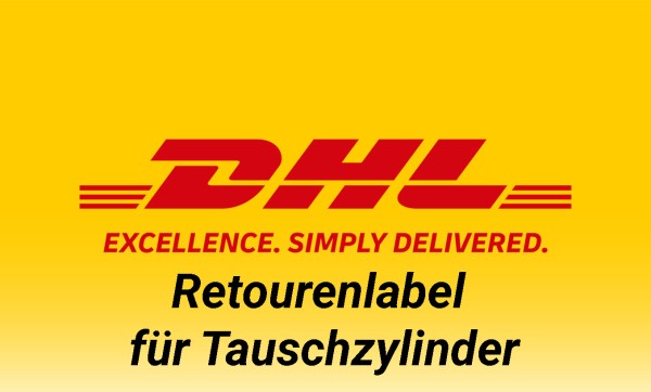 DHL return label germany up to 31.5 kg